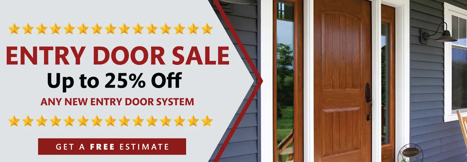 ENTRY DOOR SALE! UP TO $700 OFF ANY NEW ENTRY DOOR SYSTEM