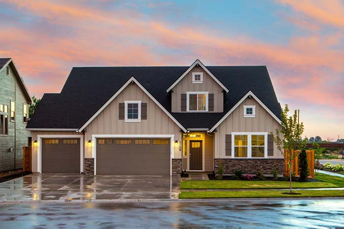 House exterior portrait