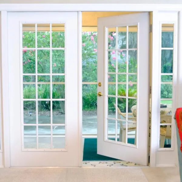glass french door