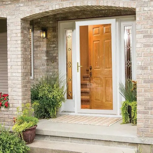 glass storm door